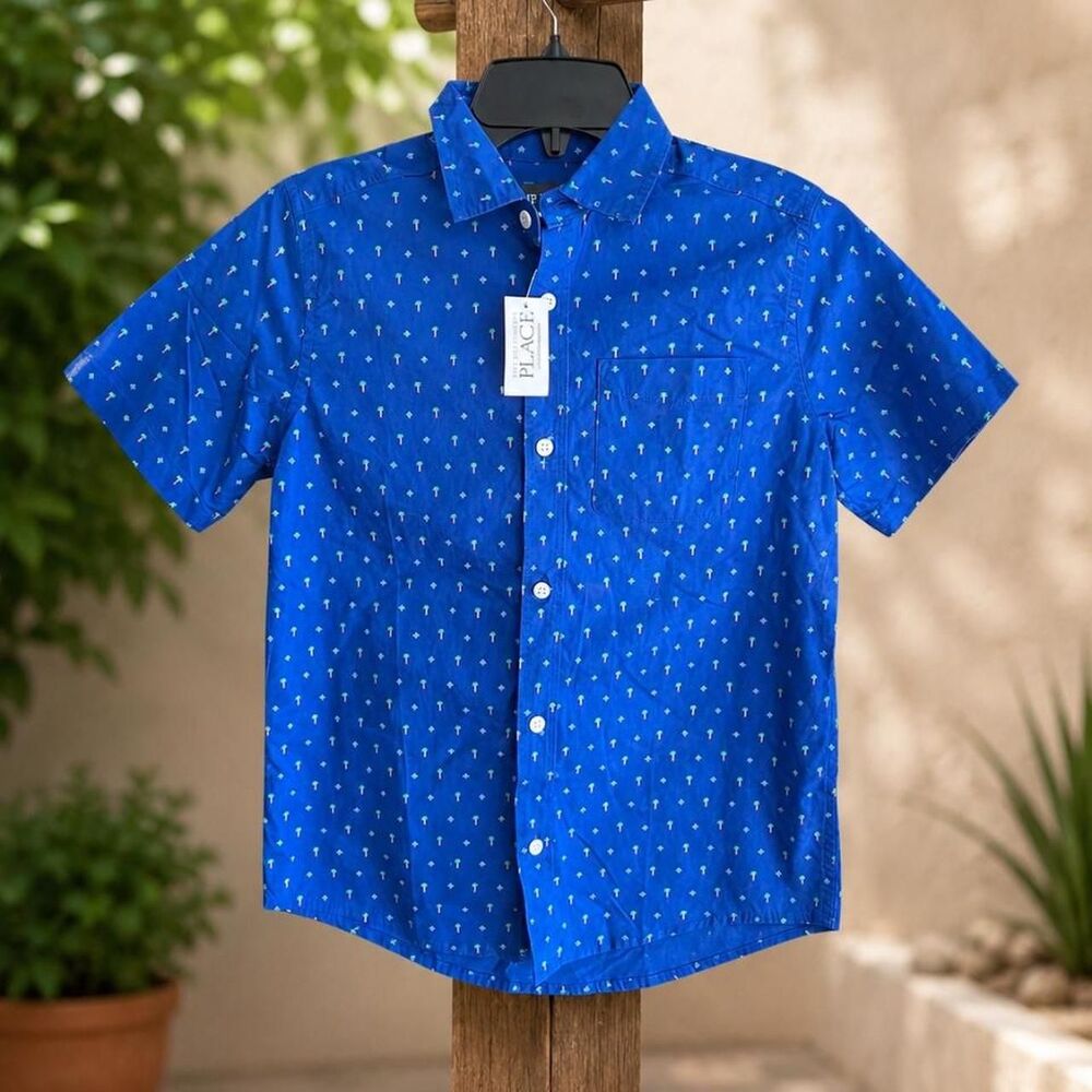The-children-s-place Men's Blue Shirt